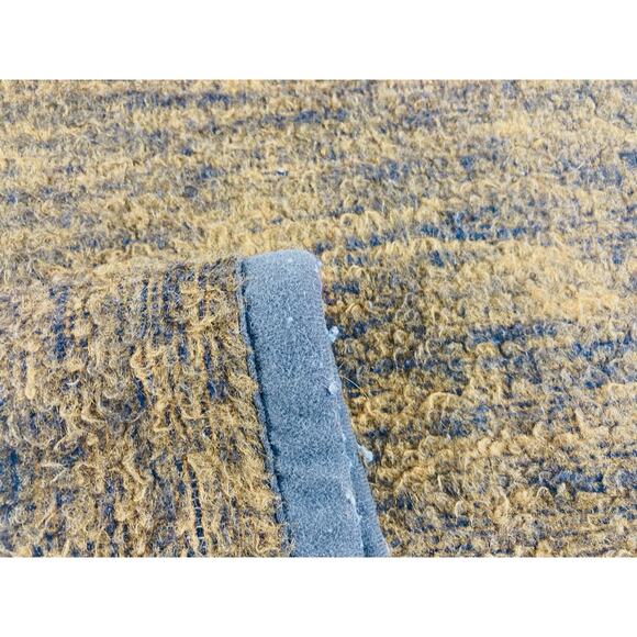 Vintage Plush Blanket Tiger Lion Face Brown Tan Reversible RARE Biederlack Style - Picture 15 of 16